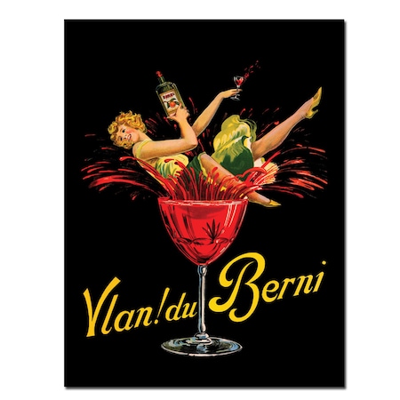 Trademark Fine Art 'Vlan du Berni' Canvas Art, 14x19 V7040-C1419GG